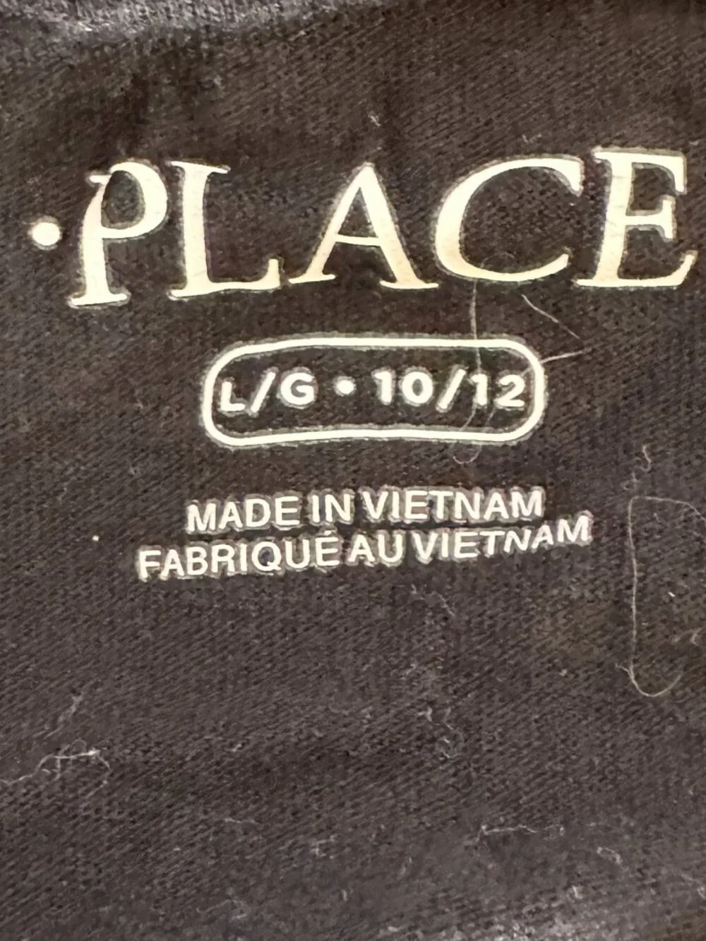 The Childrens Place Kids Long Sleeve Graphic Tee Size Large L